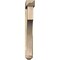 Ekena Millwork Westlake Arts and Crafts Rough Sawn Bracket w/ Offset Brace, Douglas Fir, 6"W x 38"D x 44"H BKT0604X38X44WTL03RDF - alternate 3